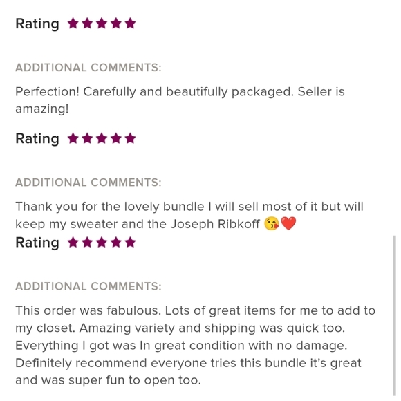 Vintage 10 Piece Mystery Box - Mixed Sizes - A/B Condition - Picture 3 of 3